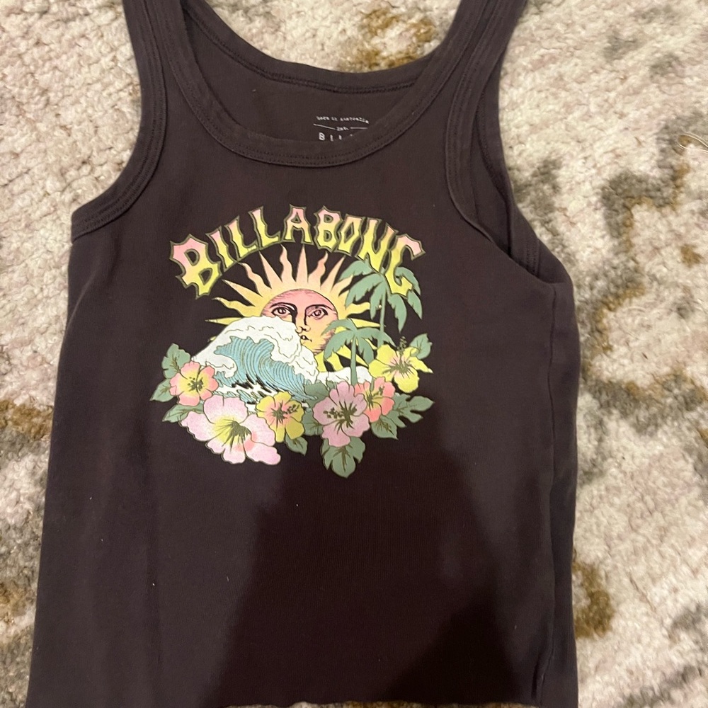 Billabong Black Kids Tank Top